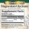Nature's Magnesium Glycinate 500 mg - High Absorption Magnesium - 60 Tablets By Nature's Peak - 2 of 4