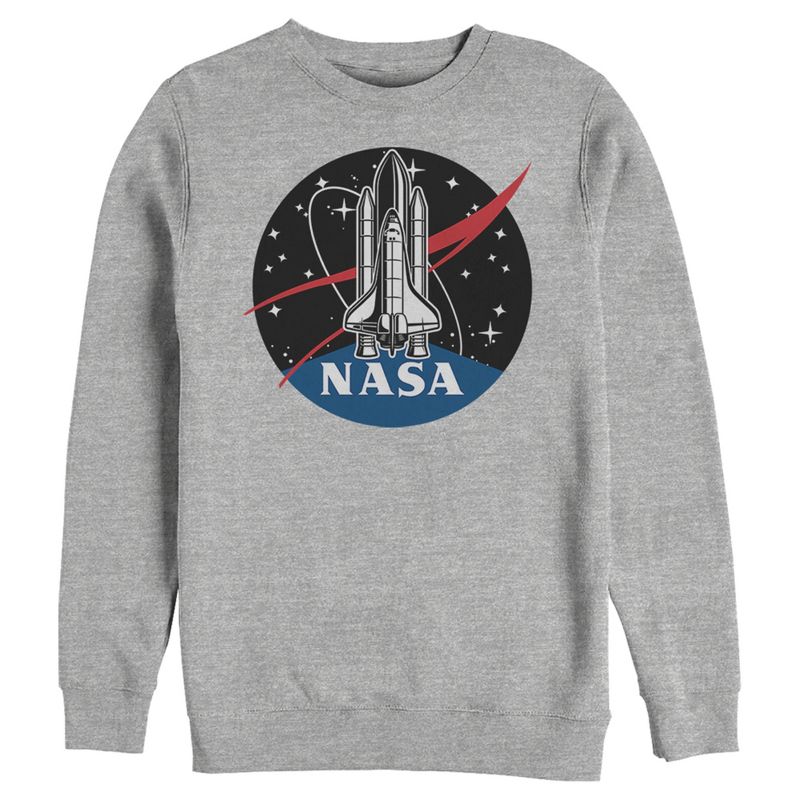 Men's NASA Rocket Logo Sweatshirt, 1 of 4