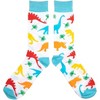 Dinosaur Paleontologist Mens' Fossil 3 Pair Crew Box Set - 3 of 4