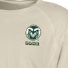 NCAA Colorado State Rams Women's Long Sleeve Cream T-Shirt - 3 of 3