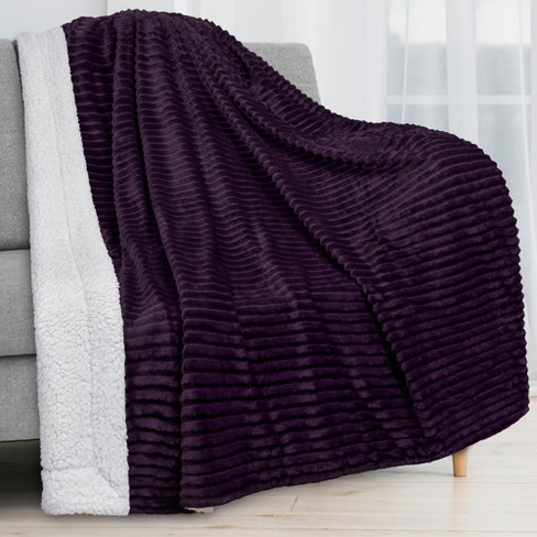 Purple blanket target hot sale