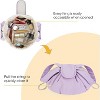Narwey Barrel Drawstring Makeup Bag Large Cosmetic Bag - 3 of 3