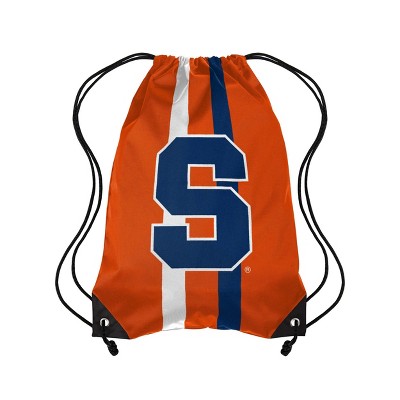 NCAA Syracuse Orange Stripe Drawstring Bag