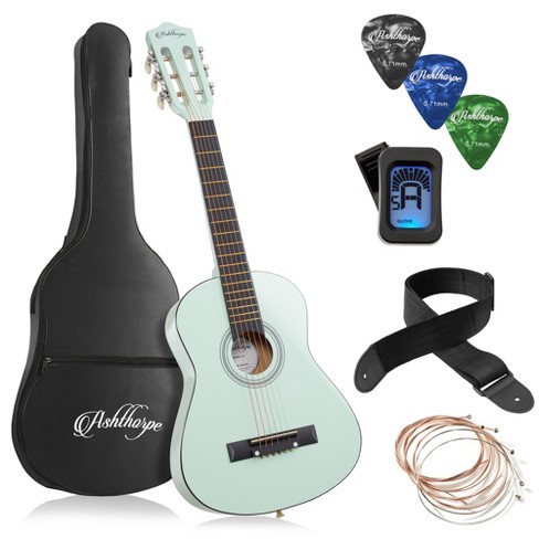  Ashthorpe 38-inch Beginner Acoustic Guitar Package