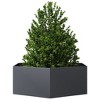 vidaXL Garden Planter Anthracite Steel Large Durable Garden Planter - 3 of 4