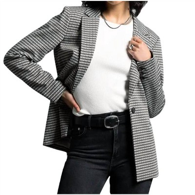 Women's Payton Houndstooth Blazer - Weekend Los Angeles