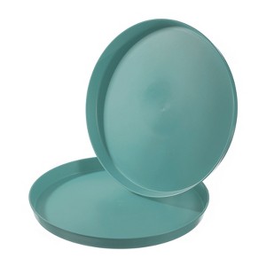 Unique Bargains Non-slip Durable Reusable Stackable Serving Tray for Home Cafeteria - 1 of 4