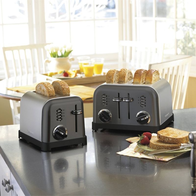 Cuisinart 4-Slice Classic Toaster - Black Stainless Steel - CPT-180BKSP1, 3 of 5