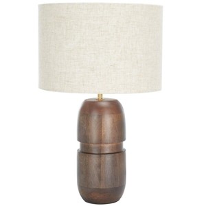 Nami 19" Table Lamp - TBL3008 - Natural/Gold - Safavieh - 1 of 4