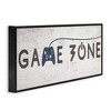 Stupell Industries Game Zone Video Gamer Phrase Rustic Blue Controller Framed Giclee Art, Black, 30" x 13" - 2 of 4