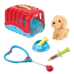Kidoozie Just Imagine Groom 'N Care Pet Carrier.  Perfect for Pretend Play as the Vet or the Groomer.  For Children  Ages 2+ - 1 of 4