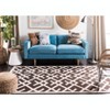 Dhurries DHU552 Hand Woven Flat Weave Indoor Rugs - Safavieh - 3 of 4