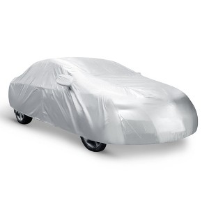 Unique Bargains Polyester Breathable Waterproof All Weather Protect Car Cover - 1 of 4