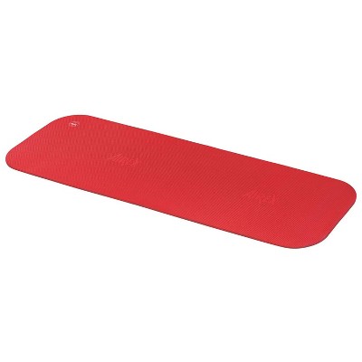 Airex 32-1238R Coronella 185 Workout Exercise Fitness Non Slip 0.6 Inch Thick Foam Floor Mat Pad for Yoga or Pilates at Home or Gym, Red