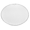 Unique Bargains Stainless Steel Round Cross Wire Barbecue Grill with Legs - 3 of 4