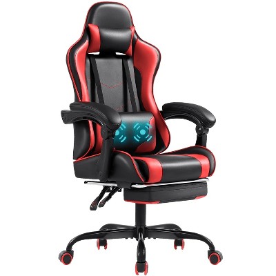 LACOO 2024 Ergonomic Gaming Chair with Massage ang Footrest