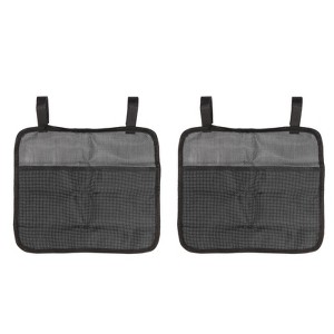 Unique Bargains Camping Outdoor Magazine Snack Waterproof Chair Armrest Storage Bag 2 Pcs - 1 of 4