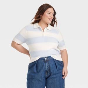 Women's Collared Sweater - Universal Thread™ - 1 of 3