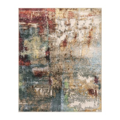 Lahome Modern Abstract Washable Area Rug-Soft Carpet for Living Room, Bedroom, or Office