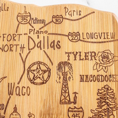 Totally Bamboo Destination Texas Cutting Board - Thumbnail 4