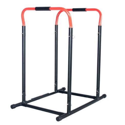 Sunny Health Fitness High Weight Capacity Adjustable Dip Stand