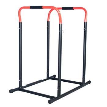 Sunny Health & Fitness High Weight Capacity Adjustable Dip Stand Station