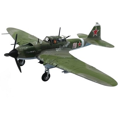 Ilyushin Il-2m3 Sturmovik Aircraft #100 Green Camouflage Soviet Air ...