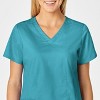 Wink WonderWORK Women's Shaped V-Neck Scrub Top - 4 of 4