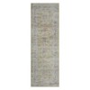 Vintage floral area rug – washable, soft  cotton. TPR non-slip. Fits living rooms, bedrooms, bathrooms and more home office spaces. - 2 of 4