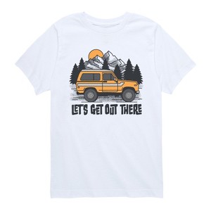 Boys' - Instant Message - Let's Get Out There Short Sleeve Graphic T-Shirt - 1 of 4