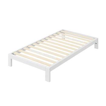 Arnav 10" Metal Platform Bed Frame White - Zinus