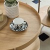FONTOI 2-tier Round Coffee Table Set of 2, Nesting Coffee Tables, Side Tables for Living Room Office Balcony, Natural Ash, 27.16"*14.96"*27.16" - 4 of 4