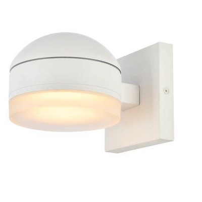 Elegant Lighting Raine Integrated LED wall sconce in white