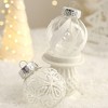 25Pcs Christmas Balls Ornaments Set, Shatterproof Christmas Tree Decorations Hanging Baubles for Holiday Wedding Party, 2.36 Inch - 4 of 4