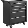 Mobile 5-Drawer Tool Chest with Wheels, Locking Tool Storage Cabinet, Portable Utility Cabinet, Multipurpose Garage Workshop Organization - 2 of 4