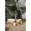 Nordlys Set of 2 Natural Rattan Coffee Tables Exotic Boho Living Room - 3 of 4