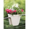 Weave Round Railing Planter, 11 Inch - image 3 of 4