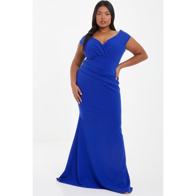 Royal blue dress target sale