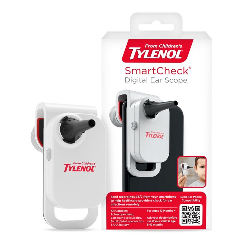 Tylenol SmartCheck Digital Ear Scope, 1 of 10