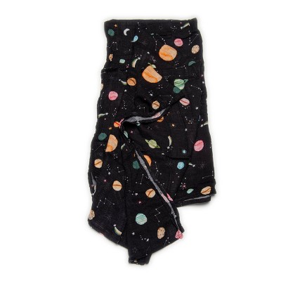 Loulou Lollipop Muslin Swaddle Blanket - Planets