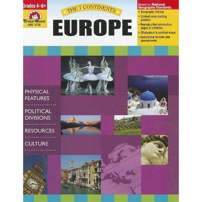 The 7 Continents Europe - by  Evan-Moor Educational Publishers (Paperback)