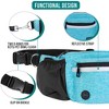 PetAmi Dog Fanny Pack, Pet Waist Belt Treat Pouch for Walking Training Hiking Running, Waste Bag Dispenser, Bottle Holder, Bowl, Pocket - 4 of 4