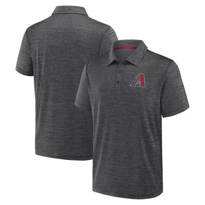 MLB Arizona Diamondbacks Men's Heather Polo T-Shirt - L