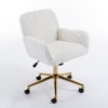 Ridstar Adjustable Swivel Office Chair For Bedroom-Beige - 2 of 4
