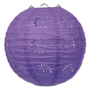 Beistle Lace Paper Lanterns, 8", (3/Pkg) - 1 of 1