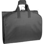 WallyBags 60" Premium Tri-Fold Travel Garment Bag with exterior pocket