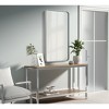 Elegant Lighting Contour Metal Rectangle Mirror 22x40 in Silver - 3 of 4