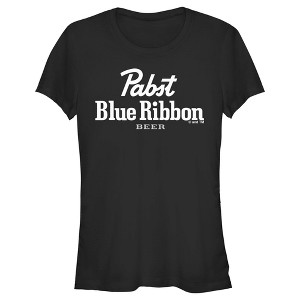 Pabst White Beer Logo T-Shirt - 1 of 4