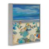 Stupell Industries Beach Umbrellas on Shore, 24" x 24" - 3 of 4