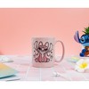 Silver Buffalo Disney Lilo & Stitch Angel Floral Ceramic Pottery Mug | Holds 17 Ounces - 3 of 4